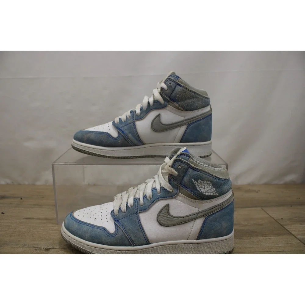 Nike Air Jordan 1 High Hyper Royal‎ Smoke Grey (2021) Nike US 5 Youth 575441-402